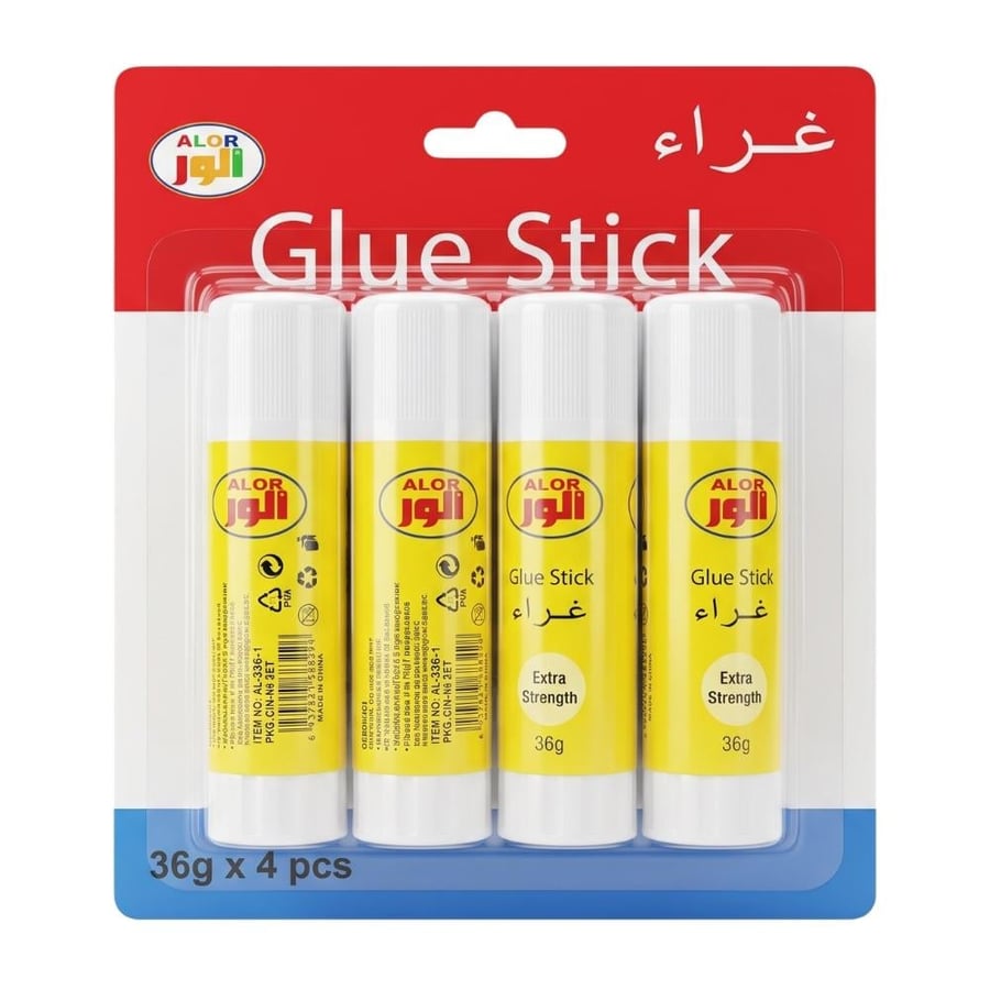 ألور غراء أصابع – 4 حبات × 36 جرام