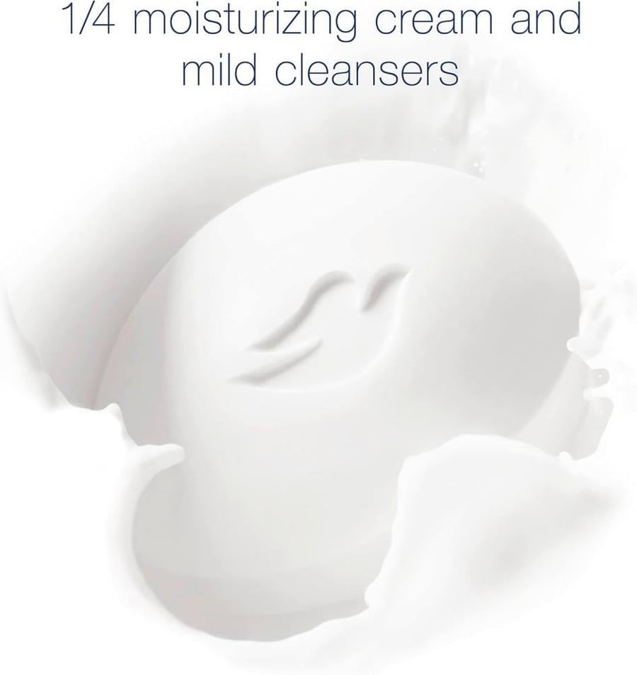 Dove white soap | 4 pieces | 75 grams
