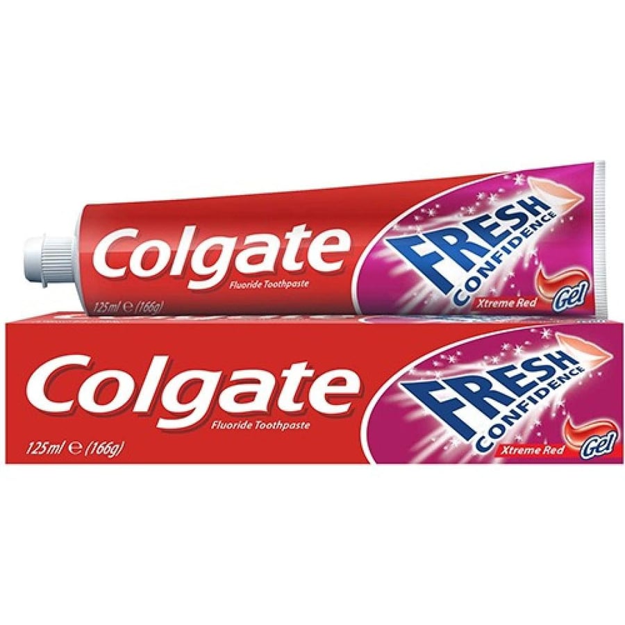 Colgate toothpaste, trust and freshness, red, 125 ml