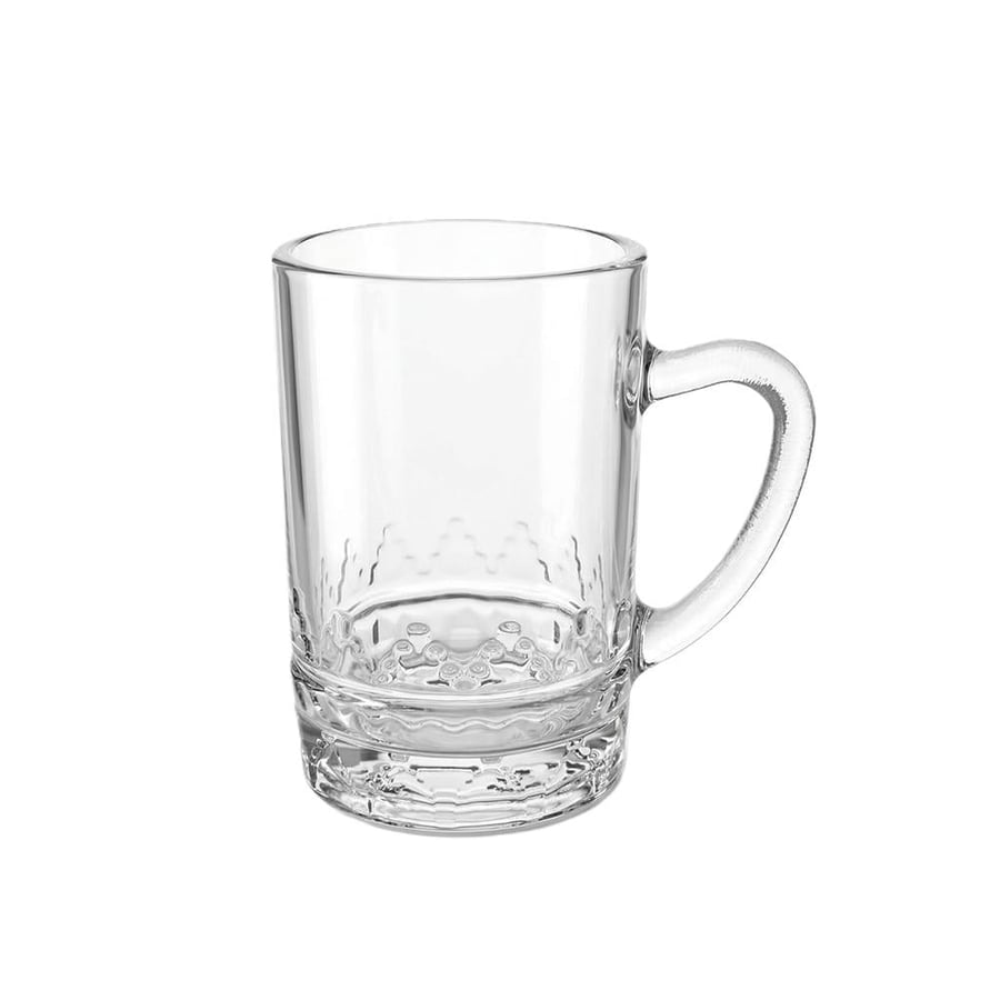 طقم كاسات شاي زجاج – 6 حبات × 120 مل