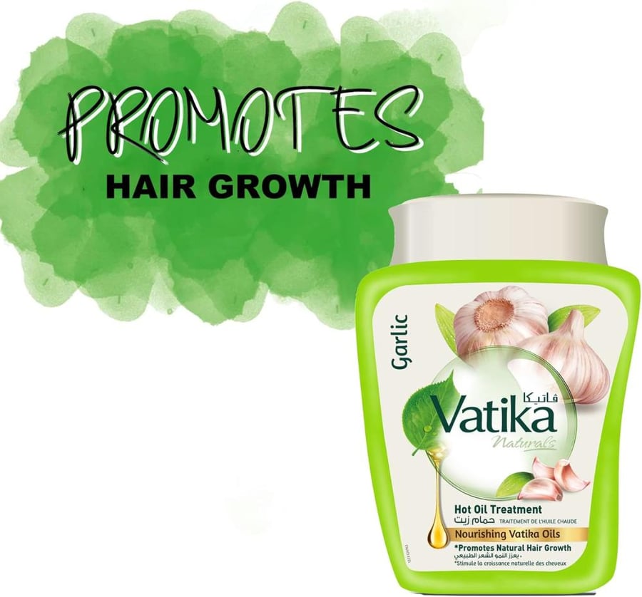 Fattakia garlic oil bath promotes hair growth – 425 grams