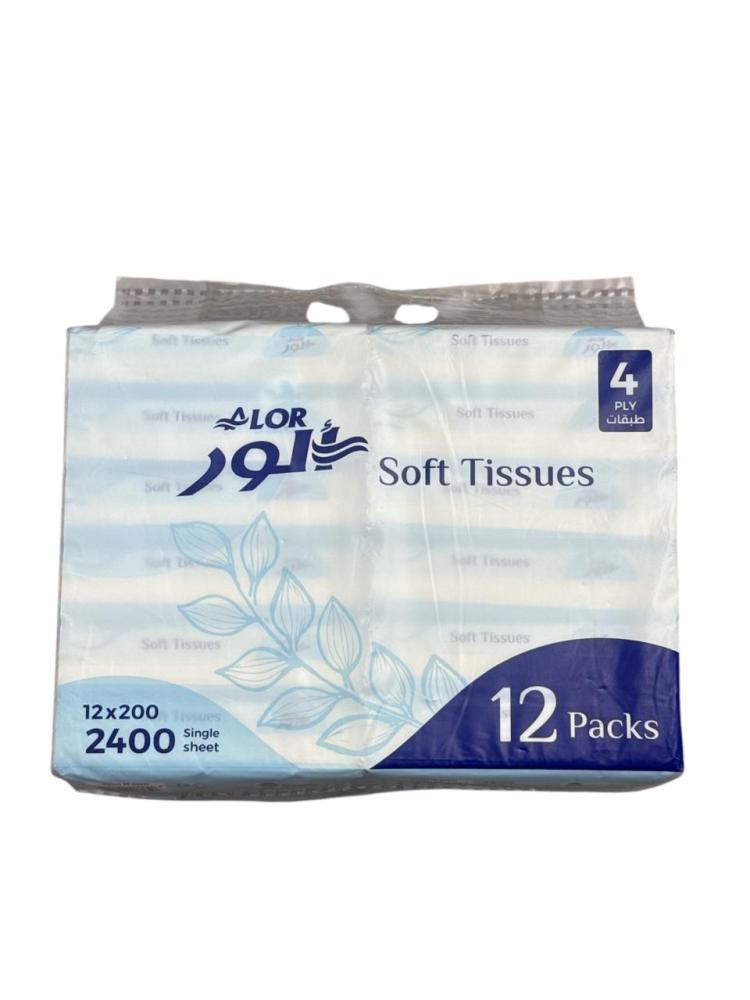 Mini soft tissue paper – 12x200 single tissue | 4 layers | 12 packs | WS461