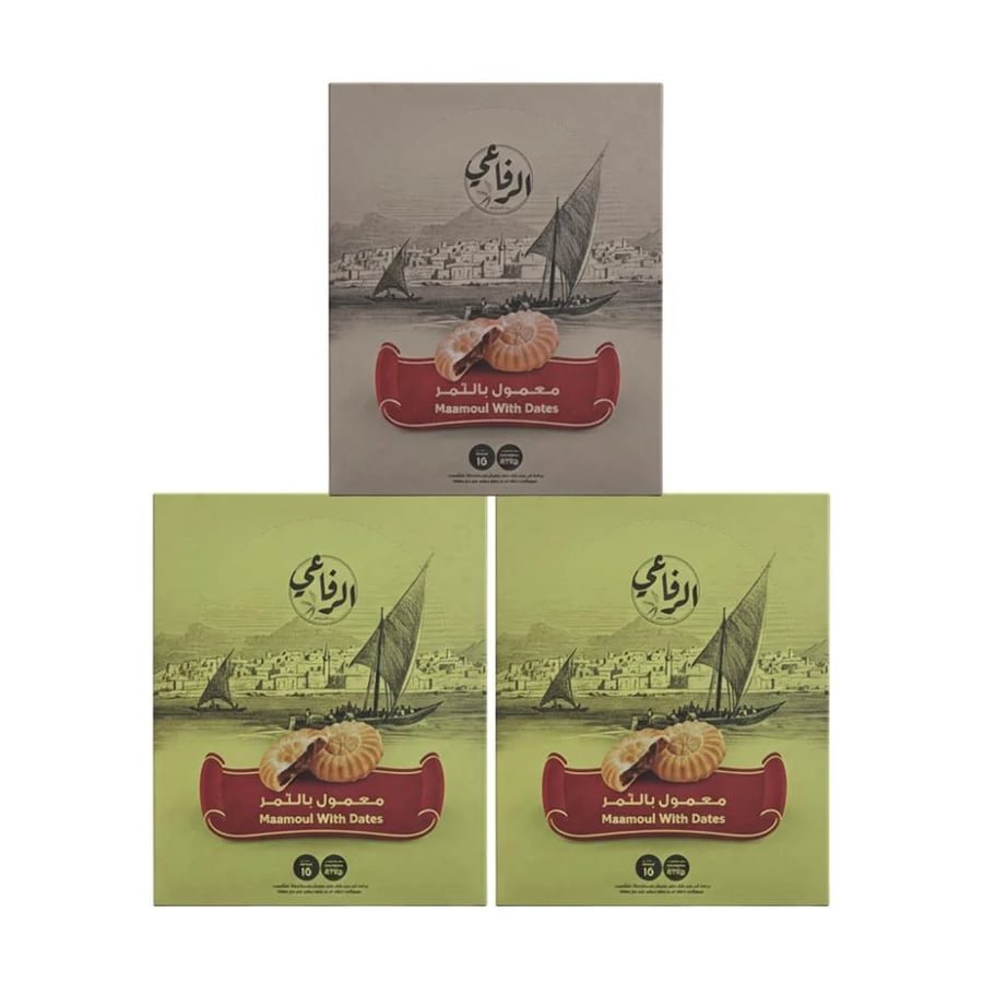Maamoul with dates from Al Rifa'i – 2 + 1 free × 256 grams