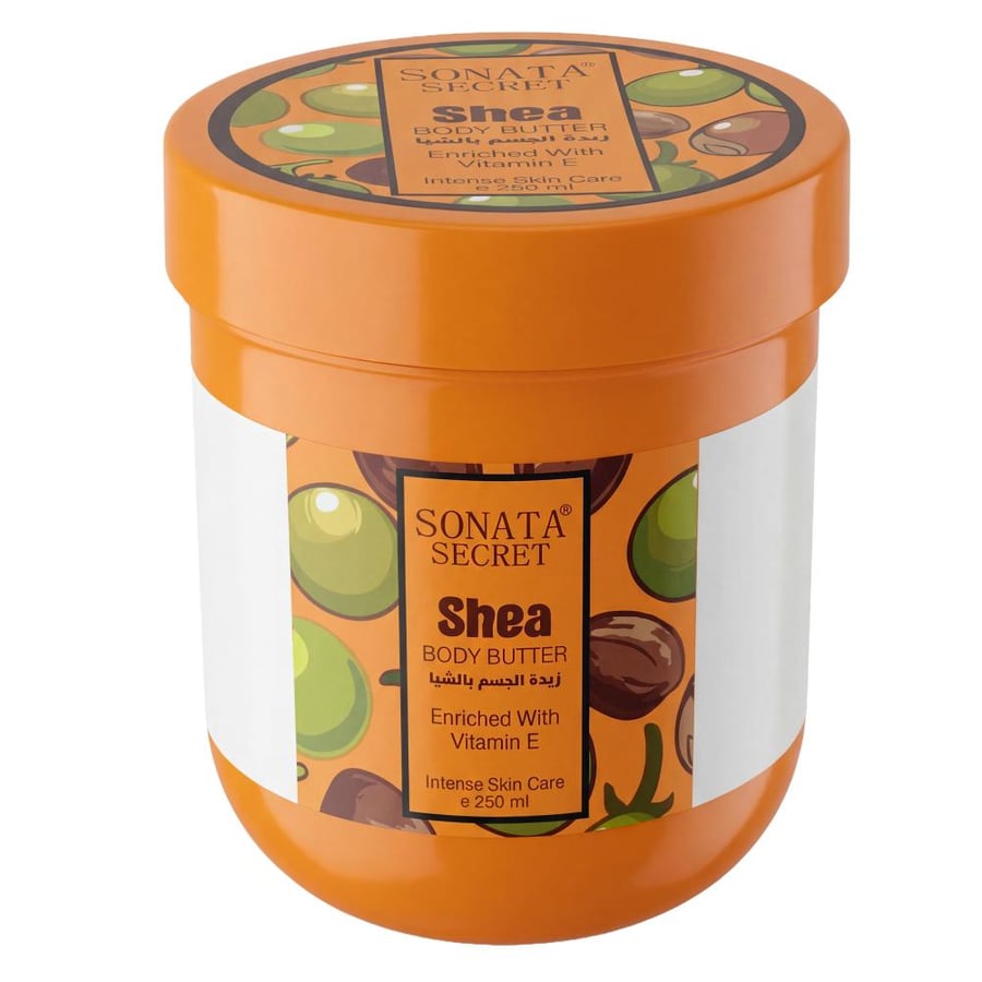 Body butter with shea butter and vitamin E from Sonata Secret – 250 ml