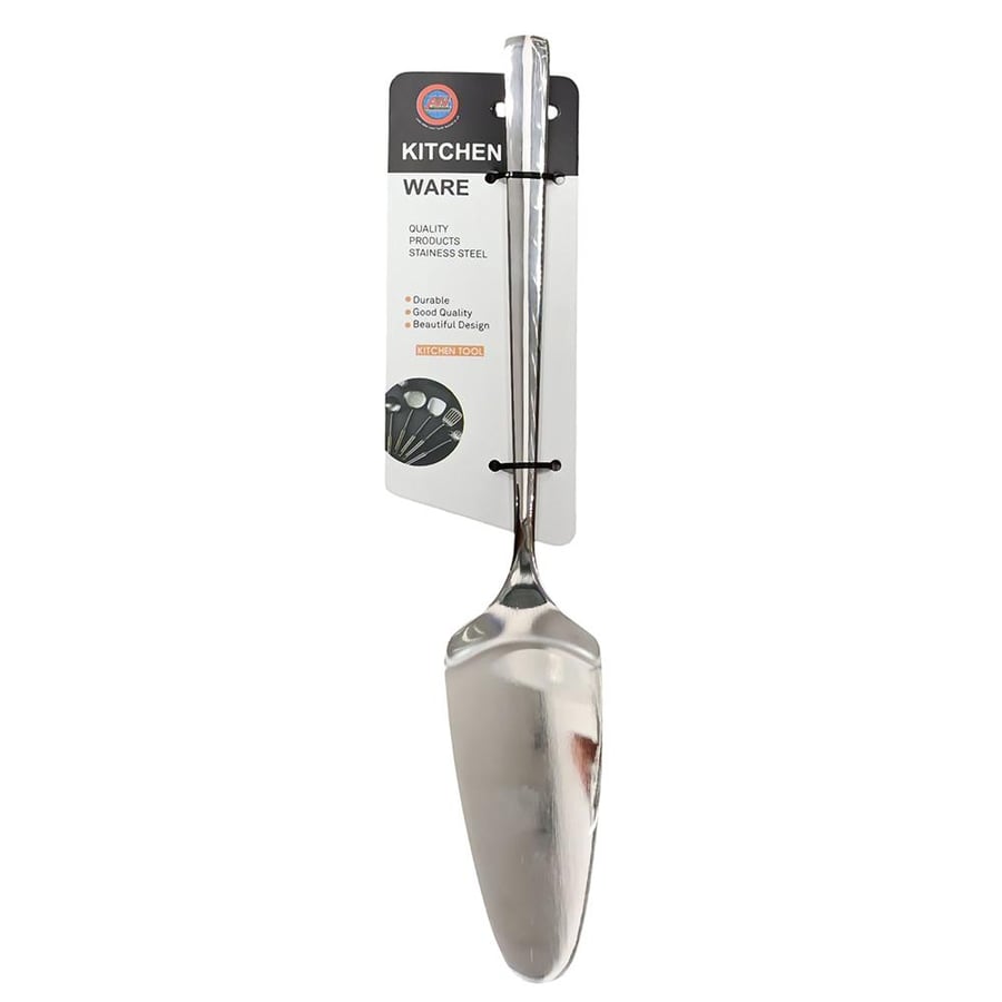 Stainless steel cooking spoon