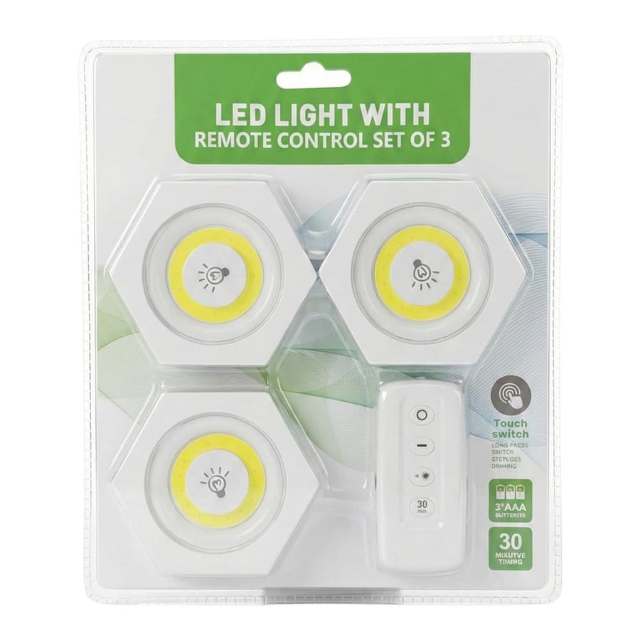 Lighting set with remote control – 3 pieces