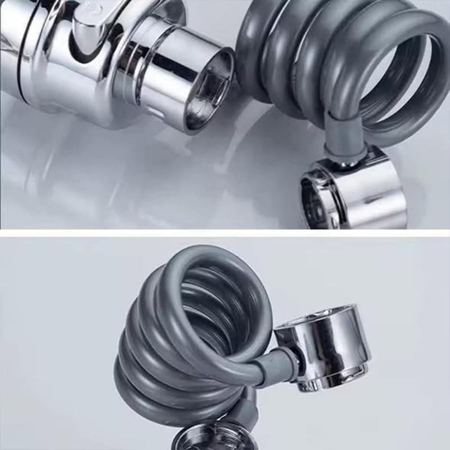 Bathroom faucet spray attachment for the kitchen faucet, flexible with a switch valve and multi-mode water flow