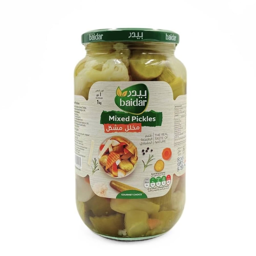Mixed pickles from Beder – 1 kilogram