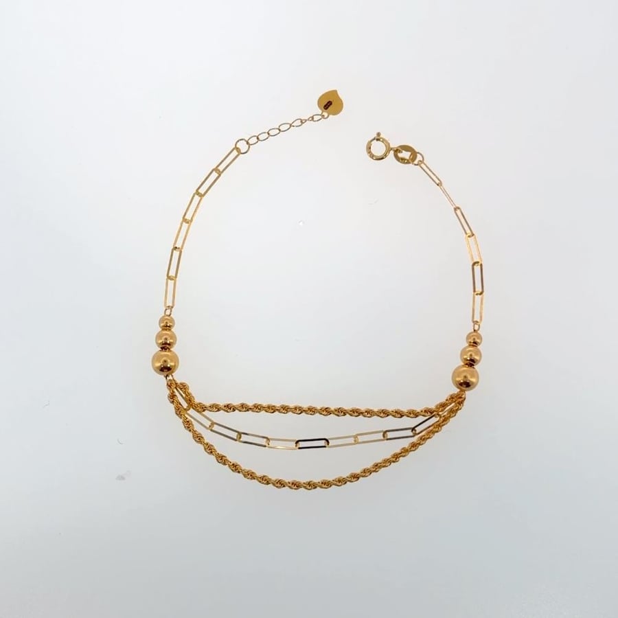 اسوارة ناعمة - ذهب عيار 21