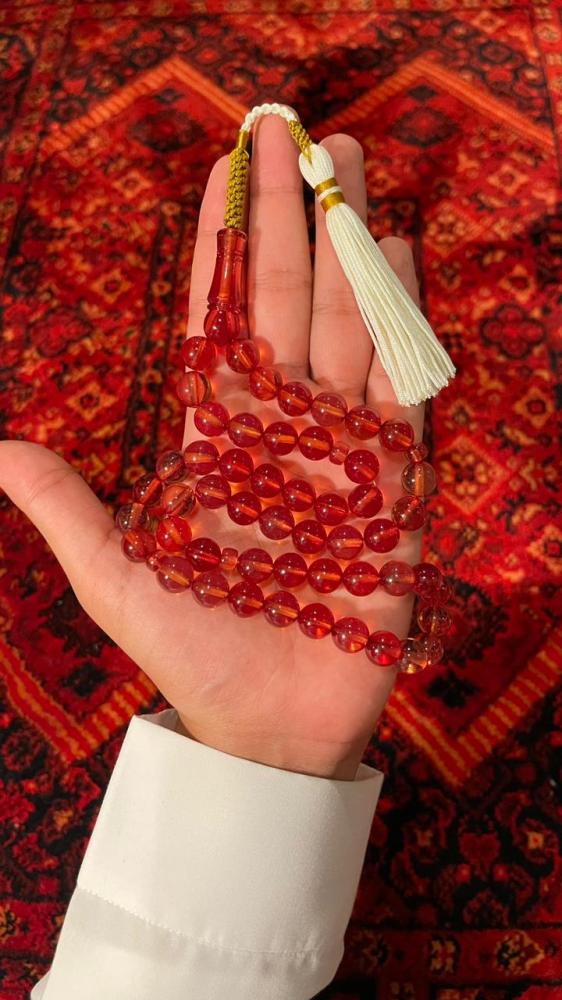 زعفراني عسلي بكركوشة ابيض