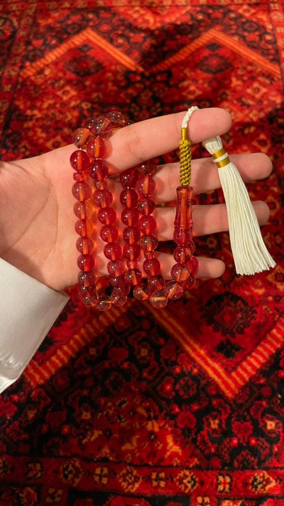زعفراني عسلي بكركوشة ابيض
