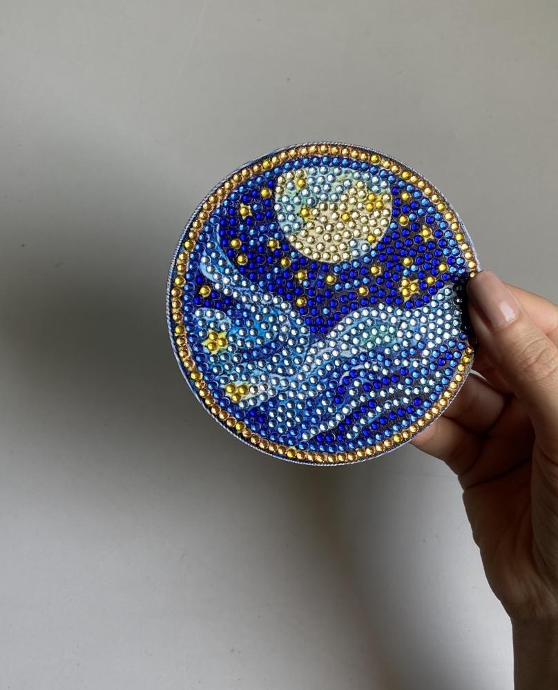 قاعدة كوب van Gogh صناعة يدوية ( 6 )