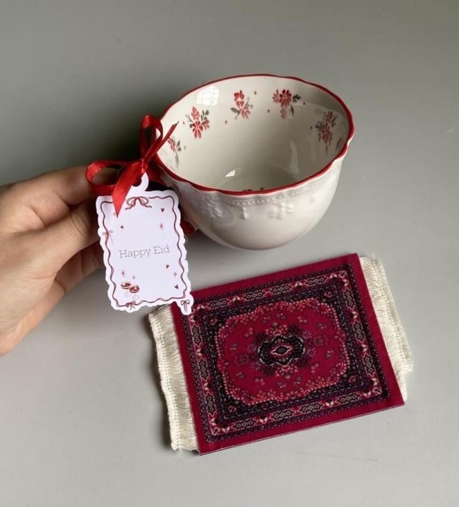 كوب flower مع قاعدة كوب تراثية