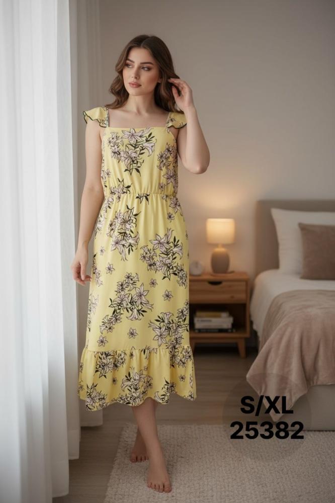 قميص نسائي ميدي استرتش S/XL 25382 -