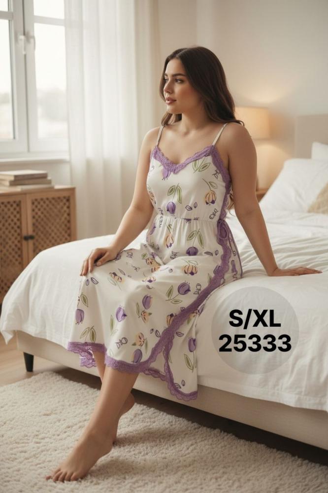 قميص نسائي استرتش ميدي S/XL 25333