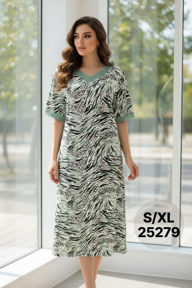 قميص نسائي ميدي استرتش S/XL 25279