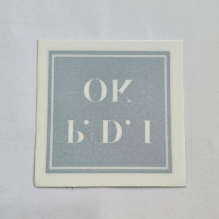 ستيكر OK-أسود