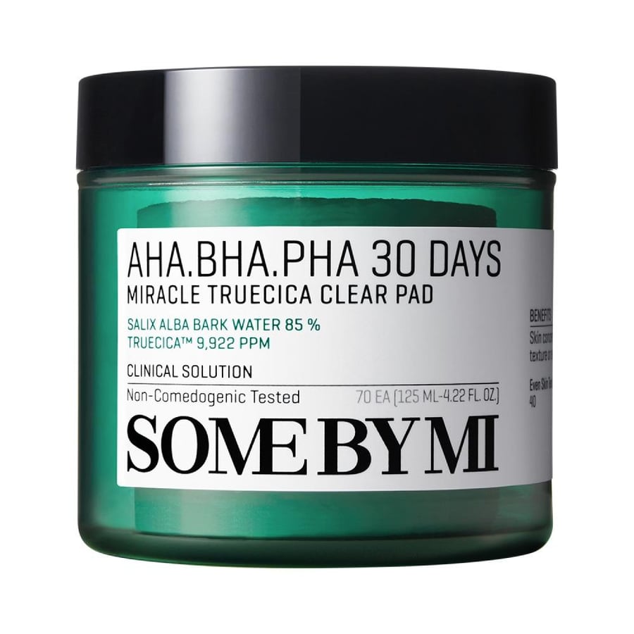 مسحات قطنية تروسيكا بأحماض AHA. BHA. PHA المعجزة 30 يوم من سوم باي مي - 70 مسحة
