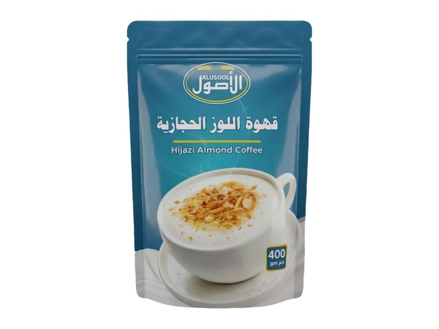 قهوة اللوز الحجازية 400 جرام من الأصول