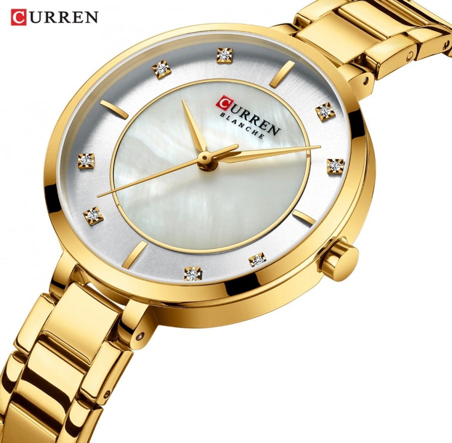 ساعة نسائية انيقة ماركة CURREN موديل 9051