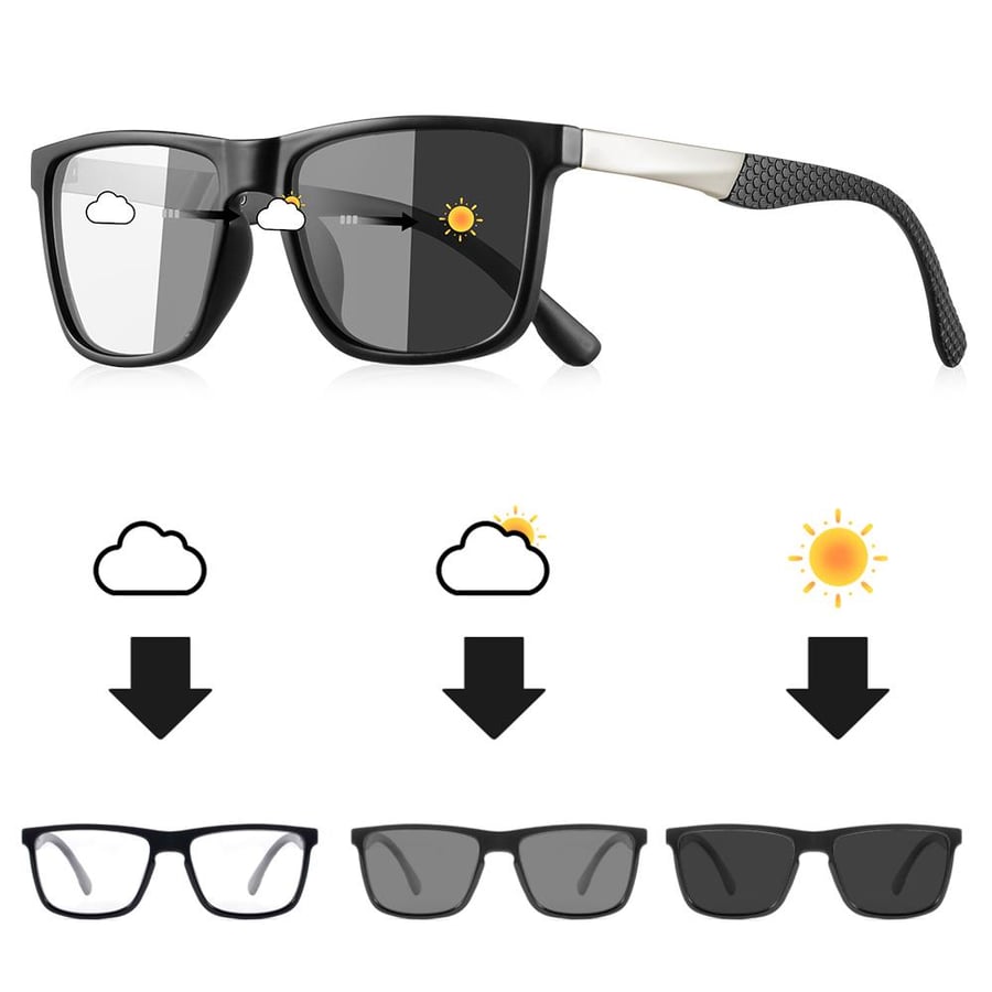 نظارة شمسية اوتوماتيكية DA44 بتقنية HD POLARIZED