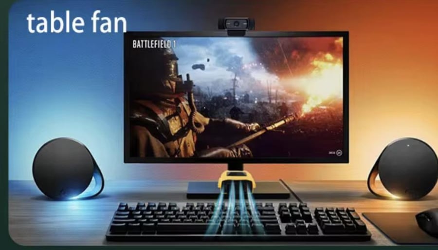 مروحة صغيرة USB للسيارة والبيت والمكتب