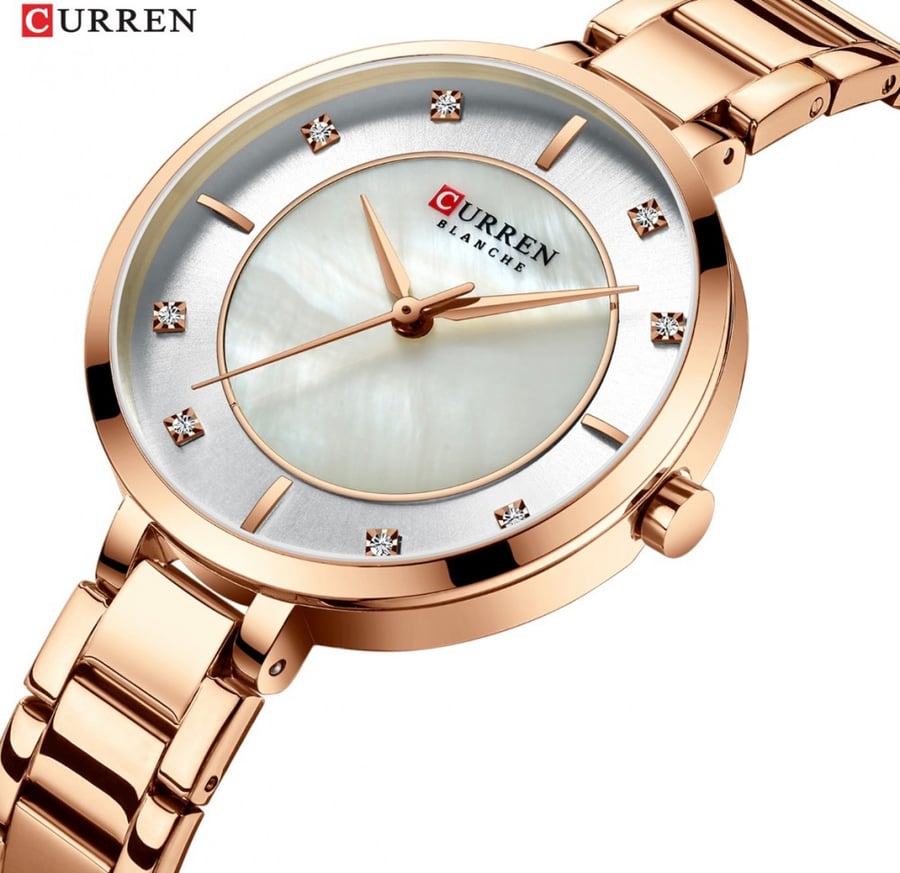 ساعة نسائية انيقة ماركة CURREN موديل 9051
