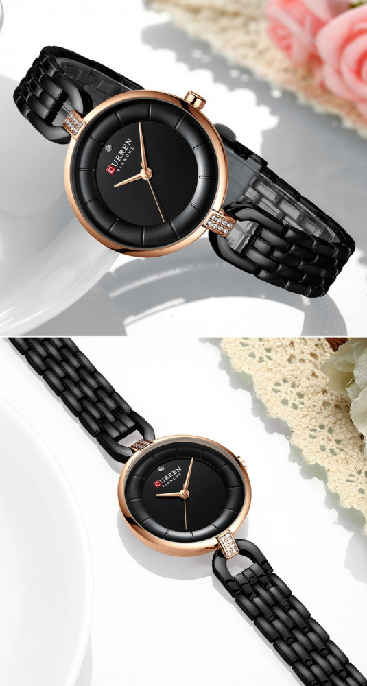 Elegant women's wristwatch, brand CURREN, model 9052