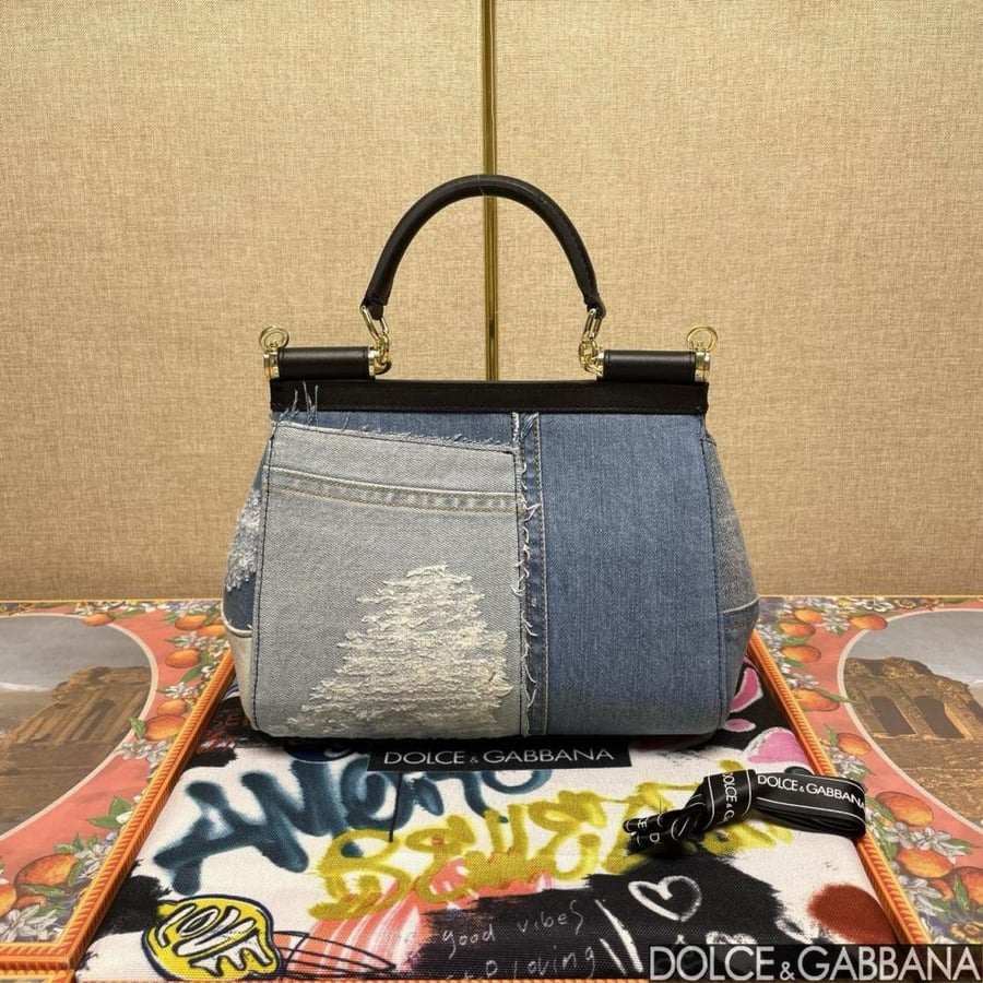 شنطة دولتشي اند غابانا Large Sicily handbag