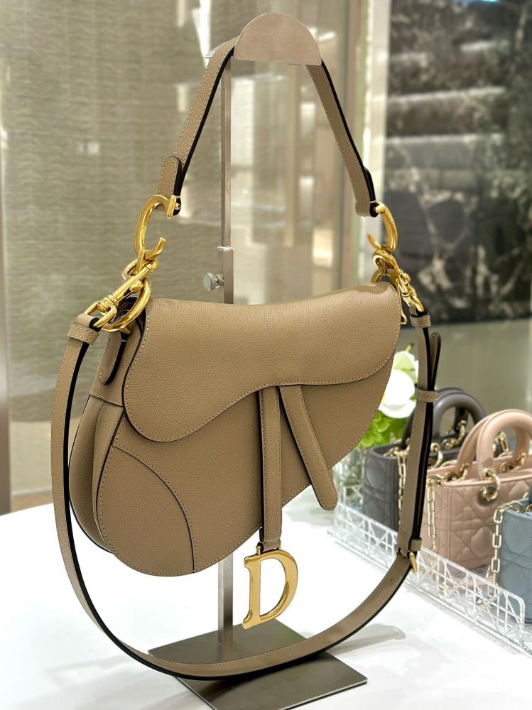 Dior saddle bag, large size, 25.5cm