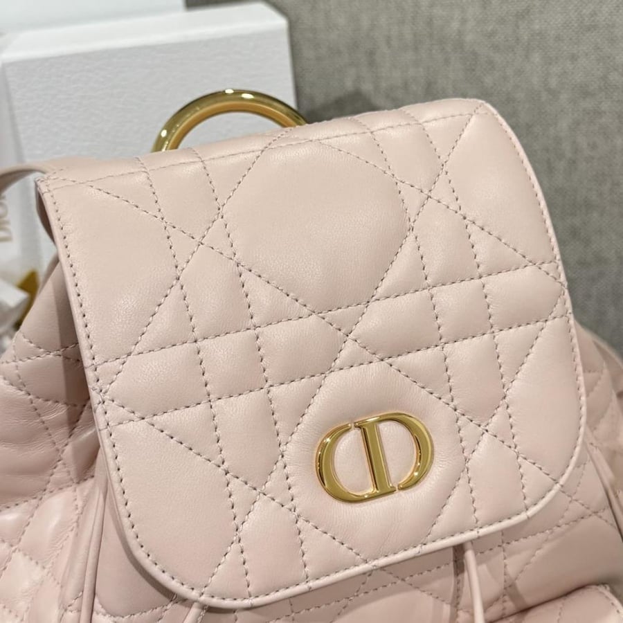 شنطة ديور  Dior Caro Backpack مقاس 23cm