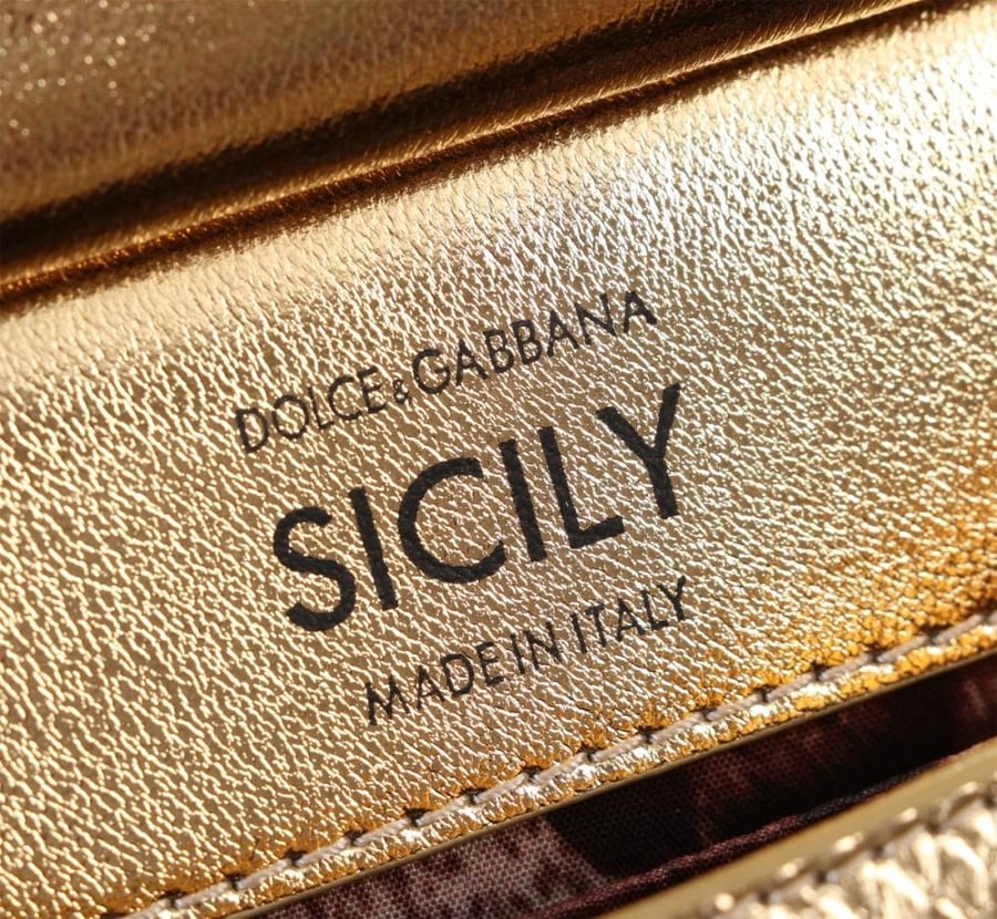شنطة دولتشي اند غابانا Small Sicily handbag