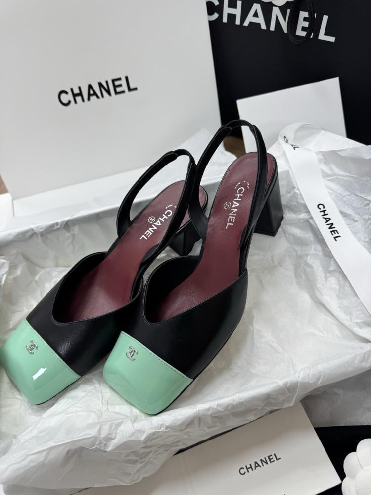 صندل كعب شانيل 6 cm