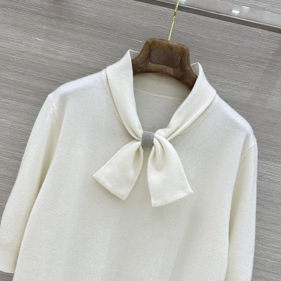 بلوزة نص كم Brunello cucinelli