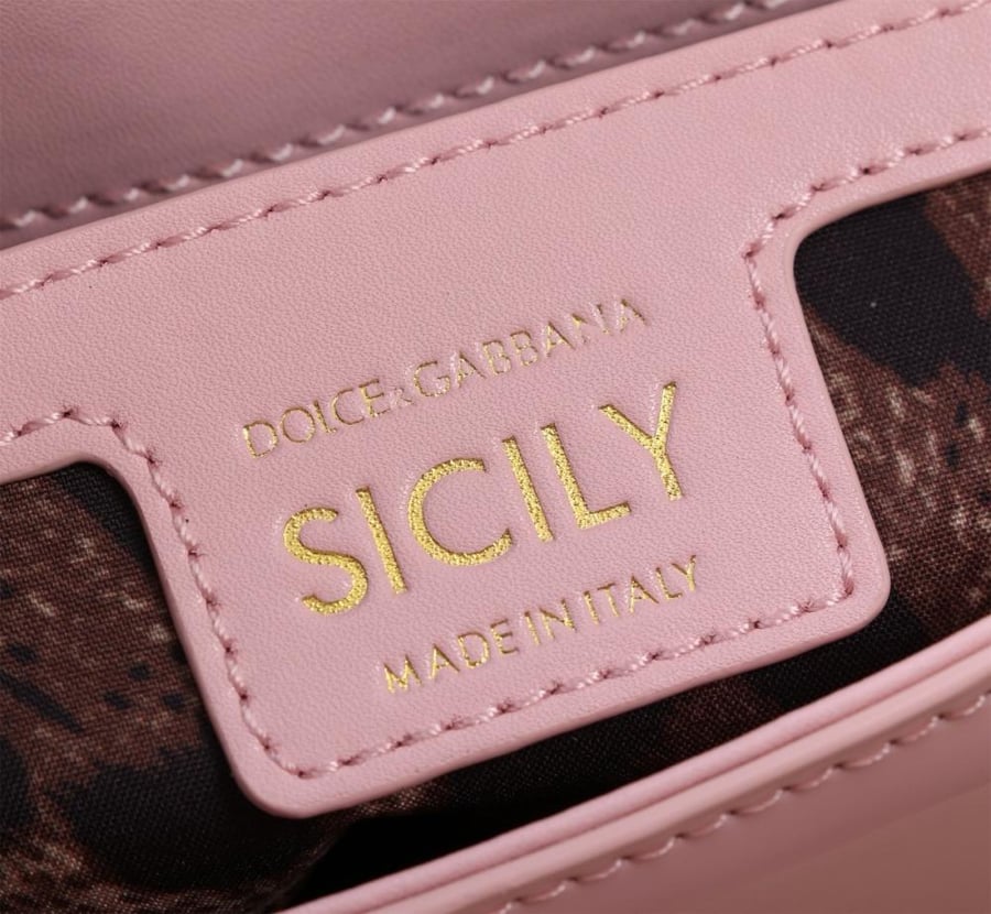 . شنطة دولتشي اند غابانا  Mini Sicily handbag