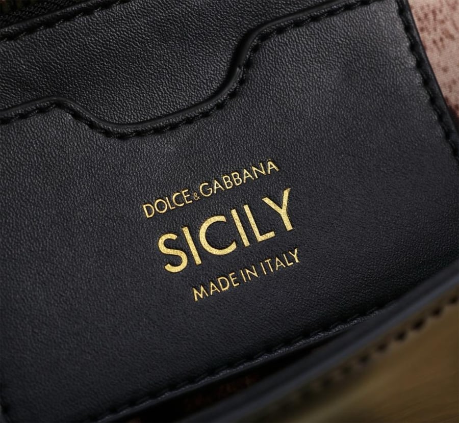 شنطة دولتشي اند غابانا Elongated Sicily handbag