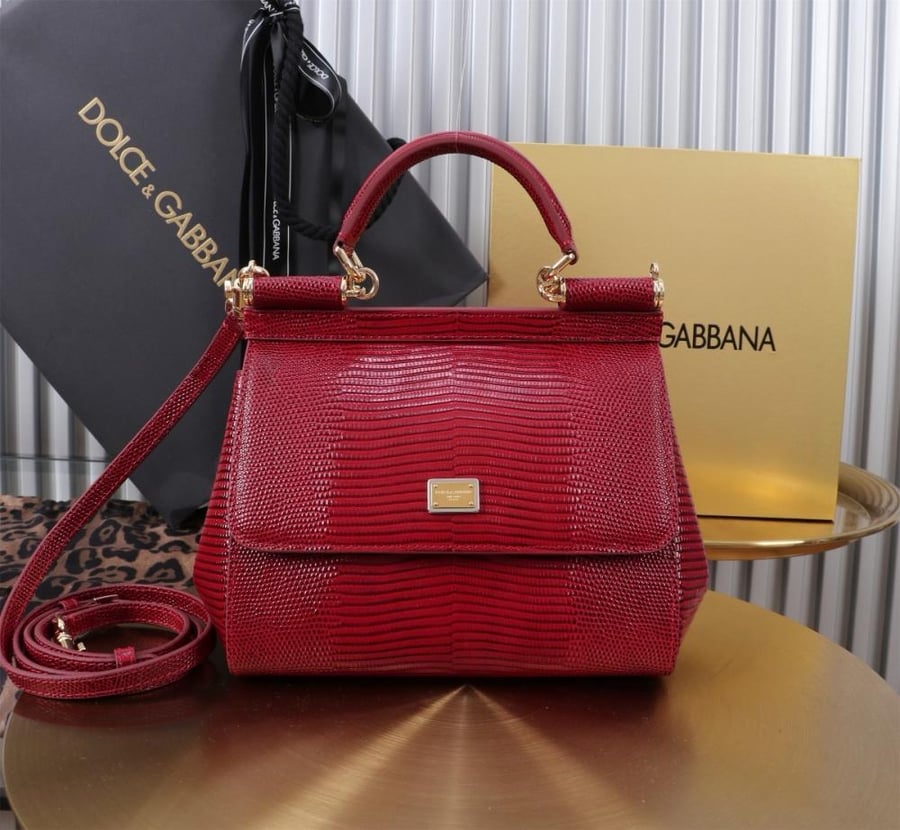 . شنطة دولتشي اند غابانا شنطة دولتشي اند غابانا Small Sicily handbag