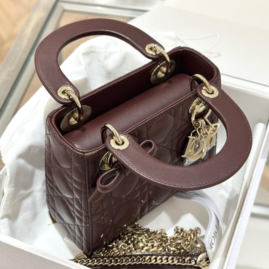 شنطة ديور Lady Dior مقاس 17cm