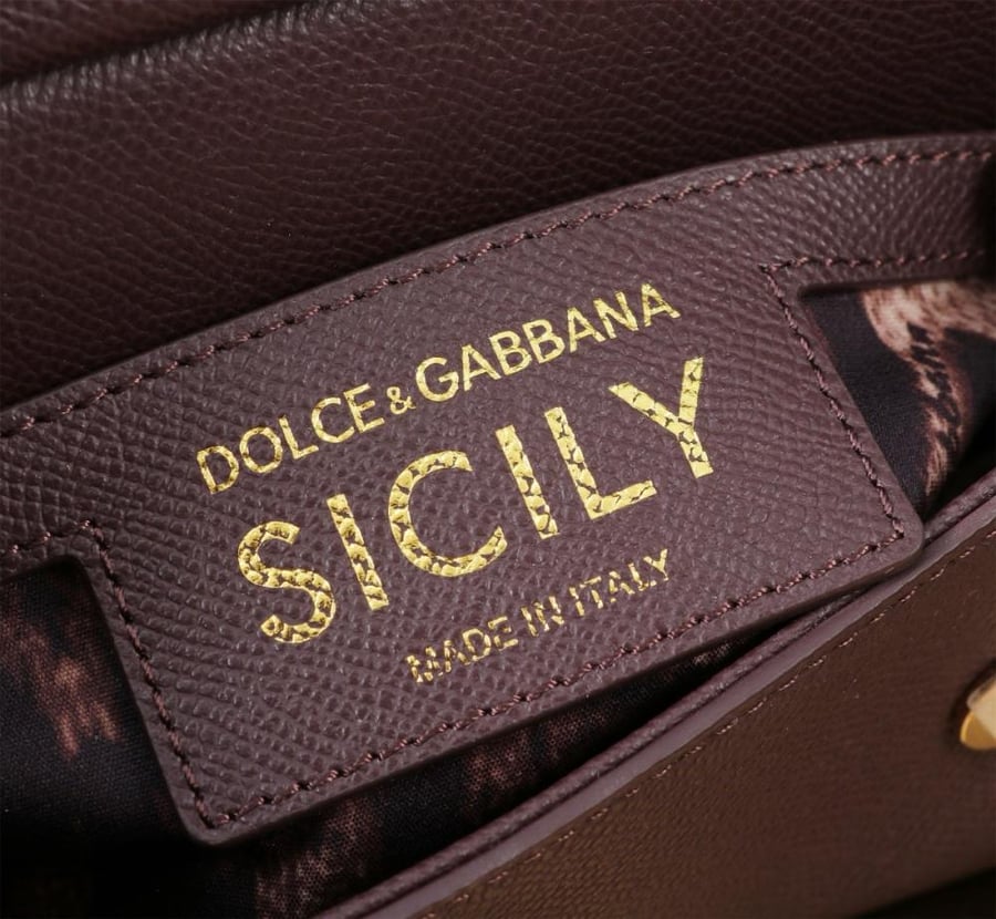 شنطة دولتشي اند غابانا  Small Sicily handbag