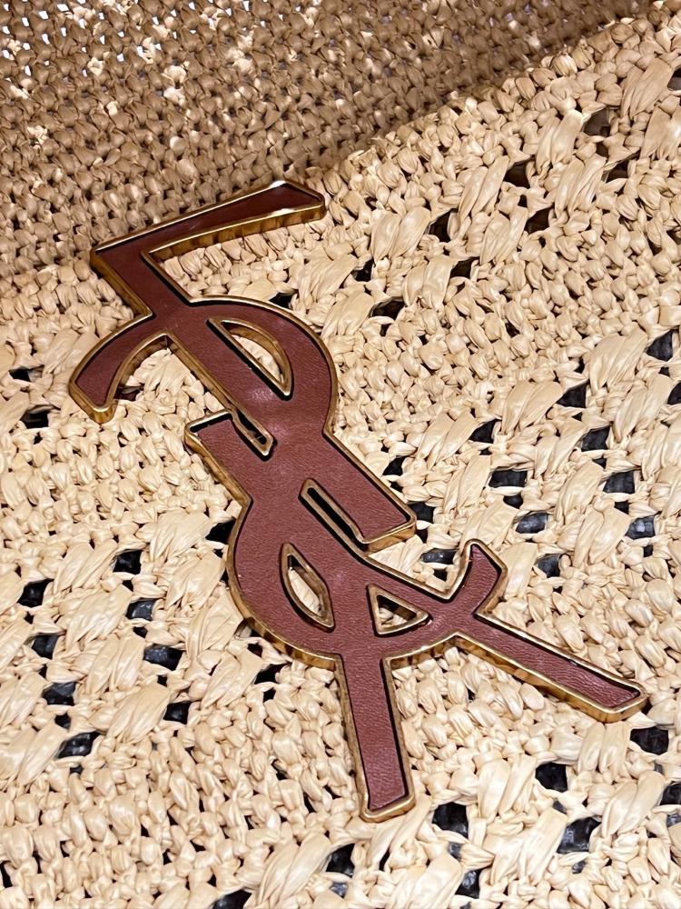 شنطة سان لوران Raffia Woven Saint Laurent