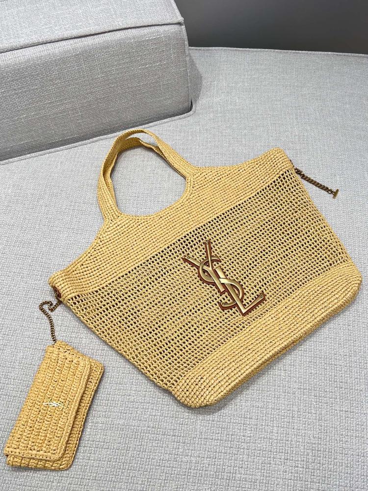 شنطة سان لوران Raffia Woven Saint Laurent
