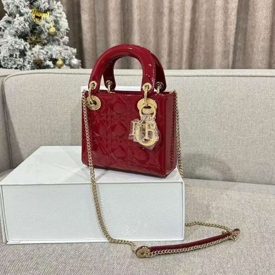 شنطة ديور Lady Dior مقاس 17cm