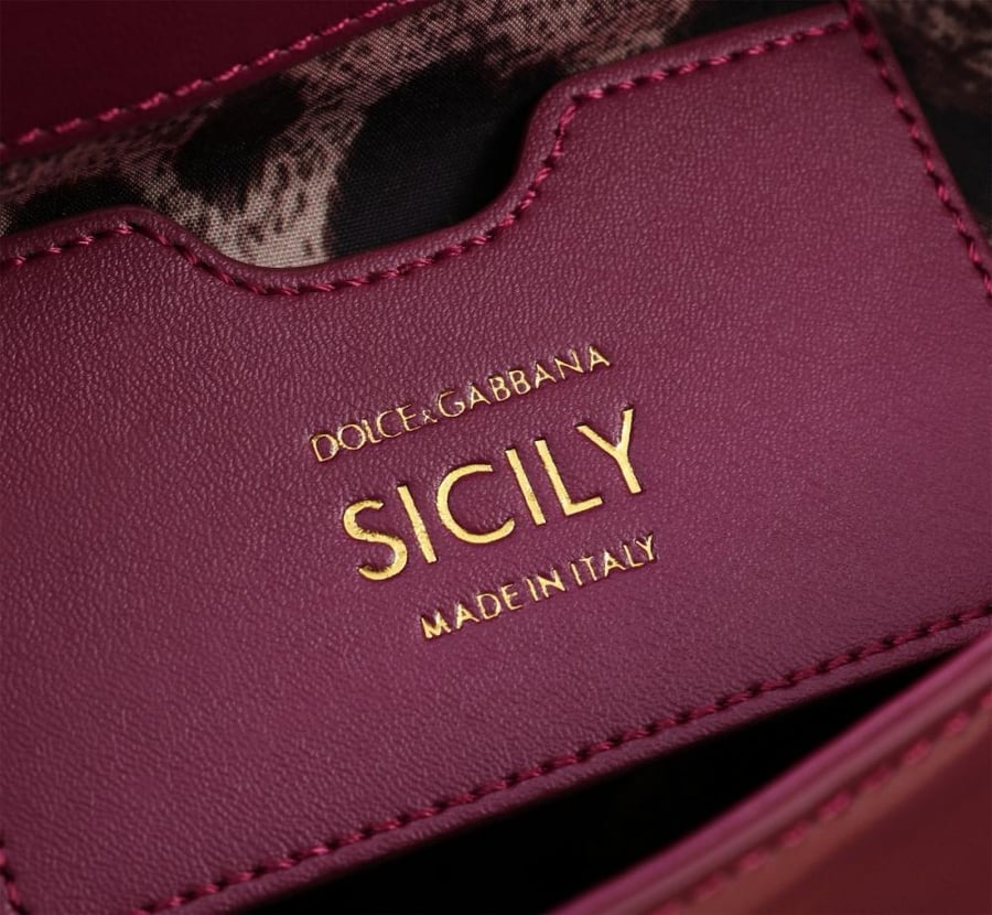. شنطة دولتشي اند غابانا Small Sicily handbag