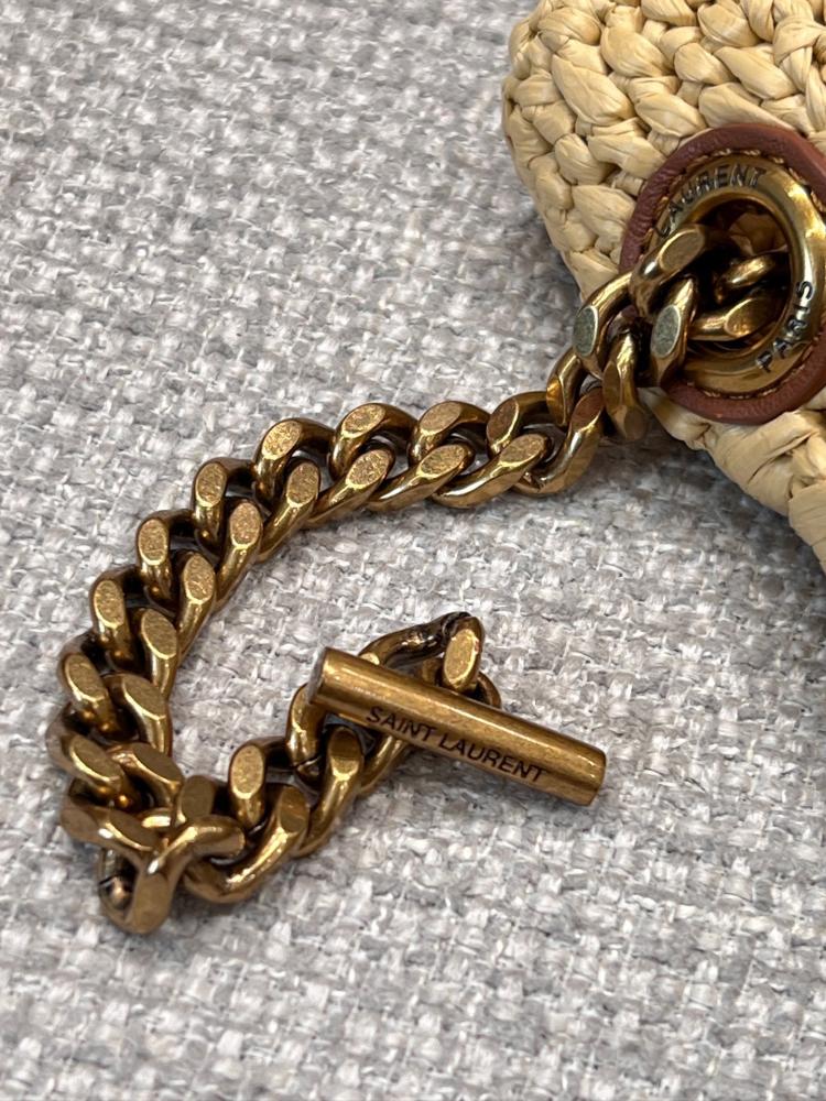 شنطة سان لوران Raffia Woven Saint Laurent