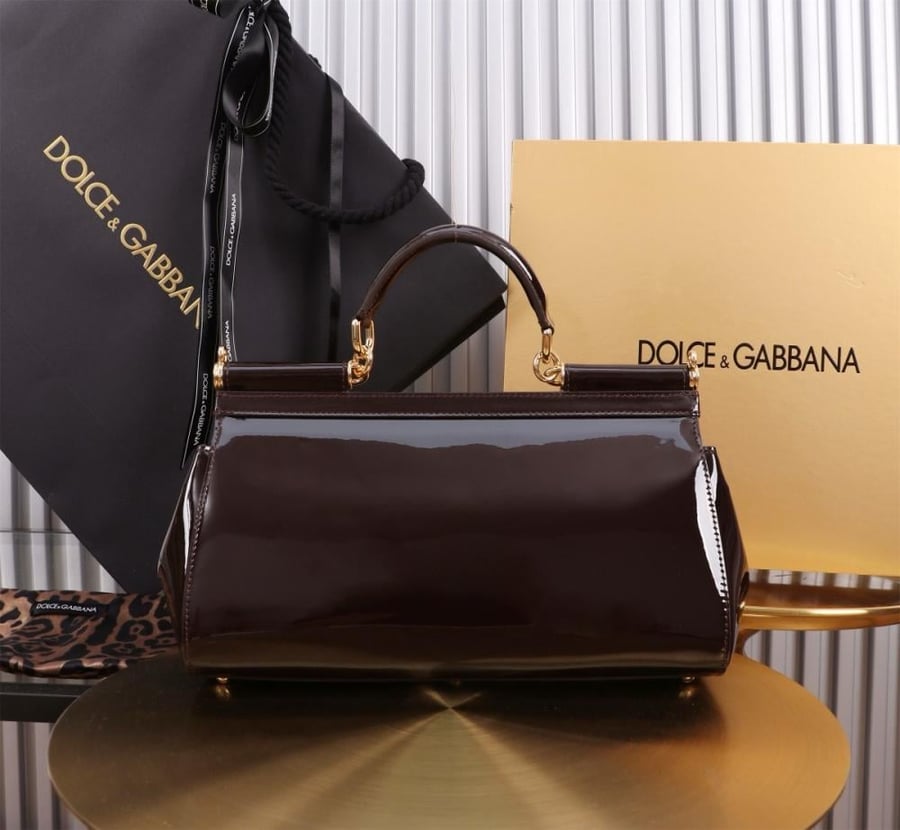 شنطة دولتشي اند غابانا Elongated Sicily handbag