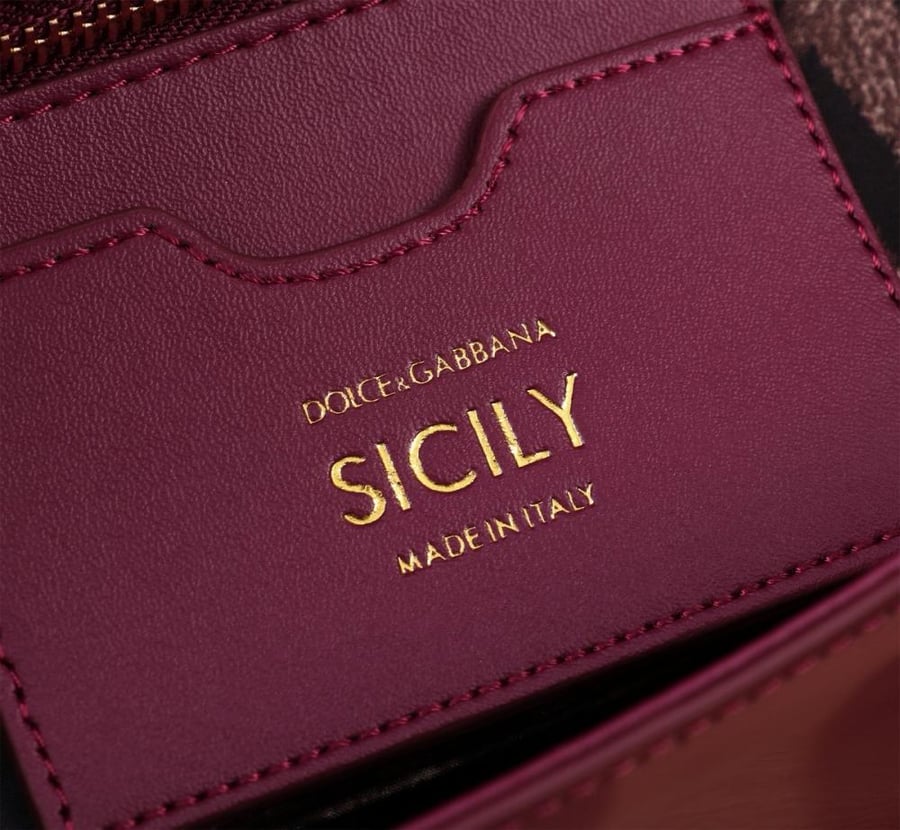 شنطة دولتشي اند غابانا Elongated Sicily handbag