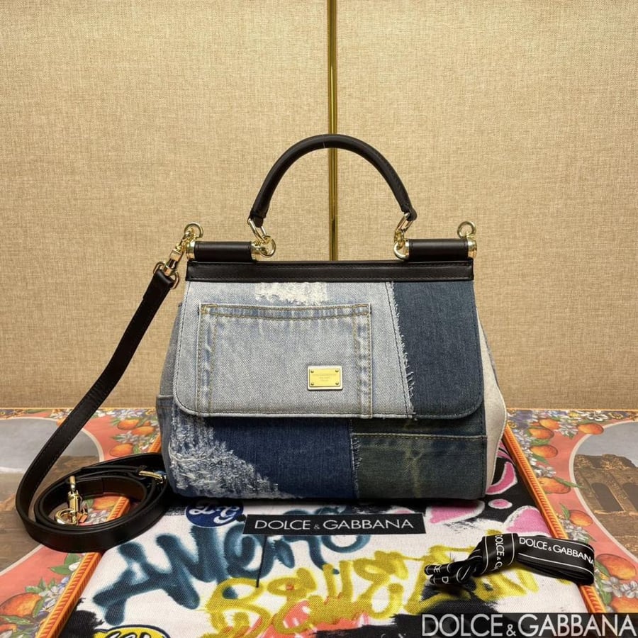 شنطة دولتشي اند غابانا Large Sicily handbag