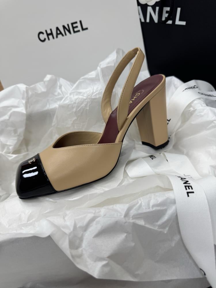 صندل كعب شانيل 9 cm