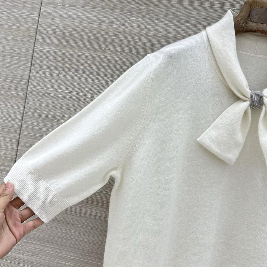 بلوزة نص كم Brunello cucinelli