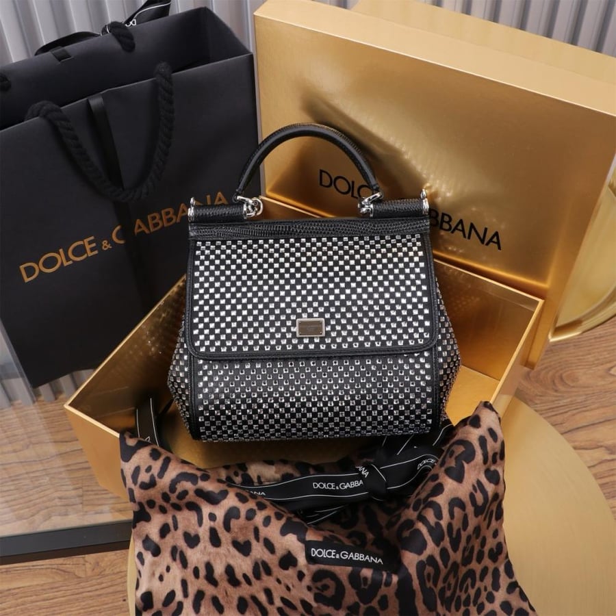 شنطة دولتشي اند غابانا Medium Sicily handbag